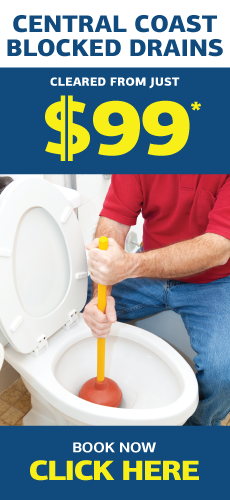 Central Coast Blocked Drains $99